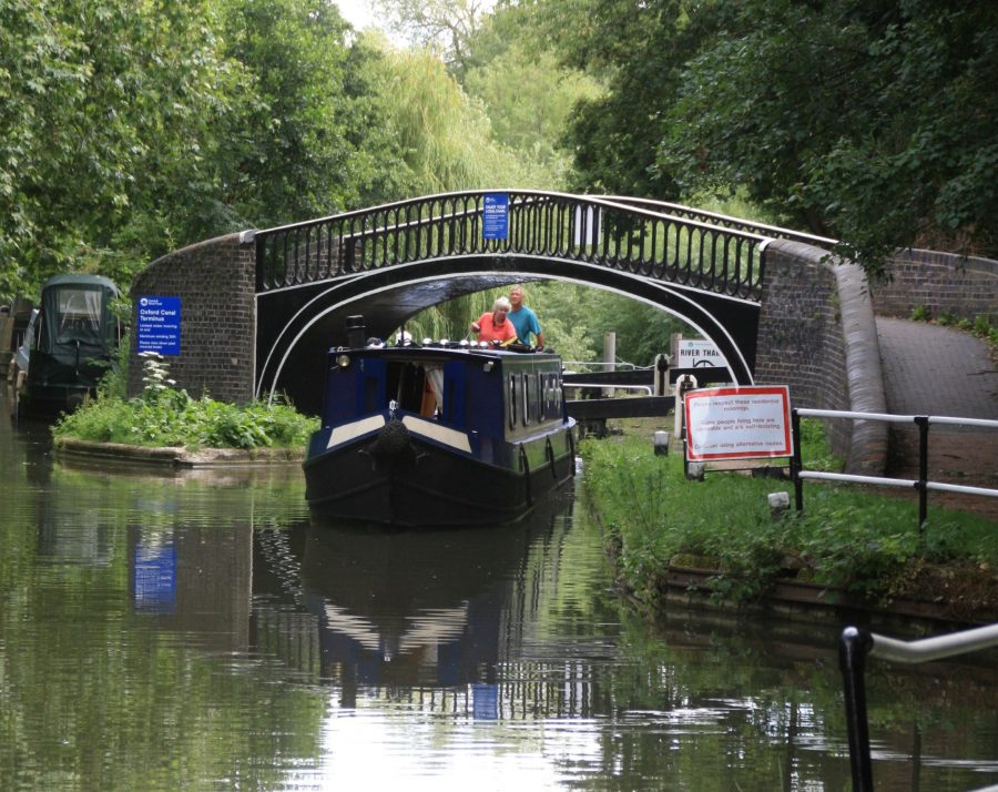 Isis Lock on the Oxford Canal in Oxford