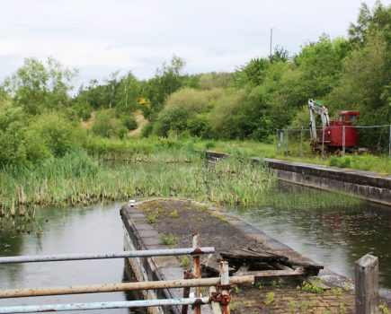 Restoration on the Cromford Canal