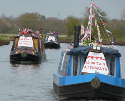 Fund Britain’s Waterways Takes Warning across the Wash