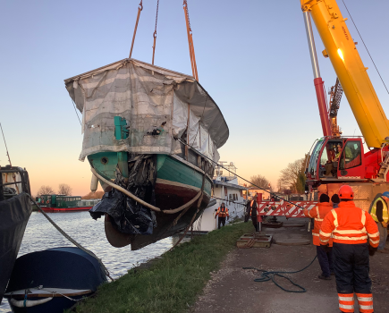 Historic sailboat saved from destruction