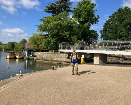 Walking 2,000 miles for charity