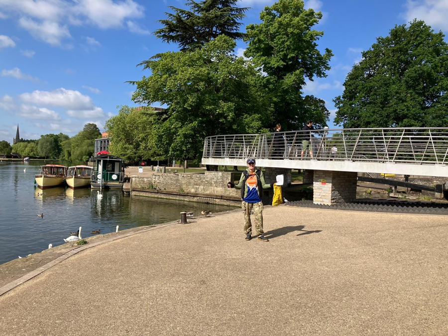 Walking 2,000 miles for charity