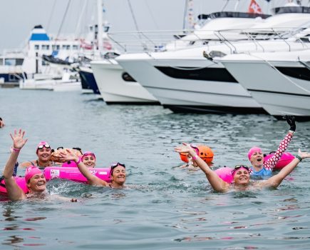 The Rose Road Association Charity Swim returns to the Southampton International Boat Show