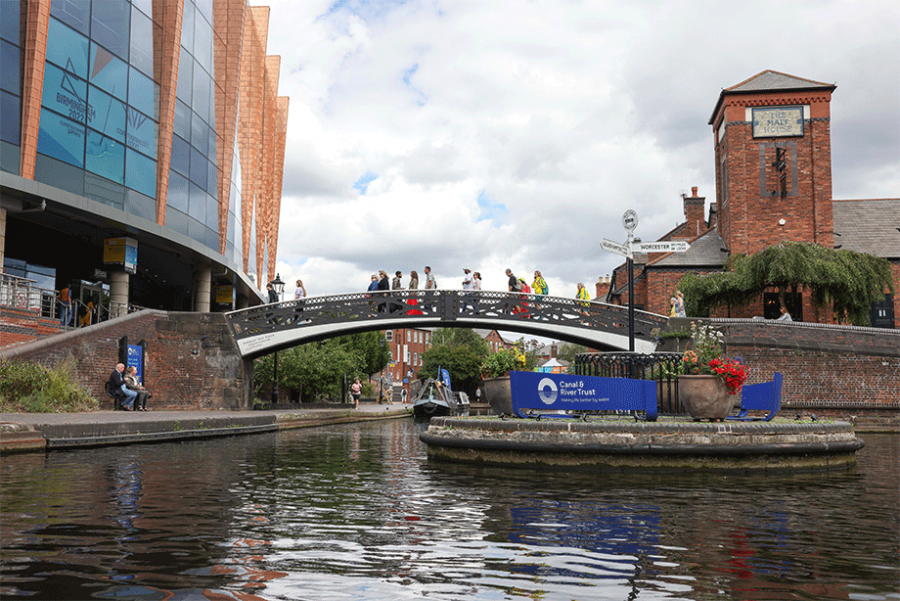 Mooring trial to begin on Birmingham City Centre canals