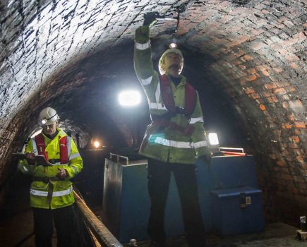 ‘Principal Inspection’ at Llangollen Canal’s Chirk Tunnel