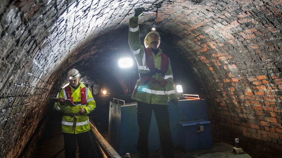 ‘Principal Inspection’ at Llangollen Canal’s Chirk Tunnel