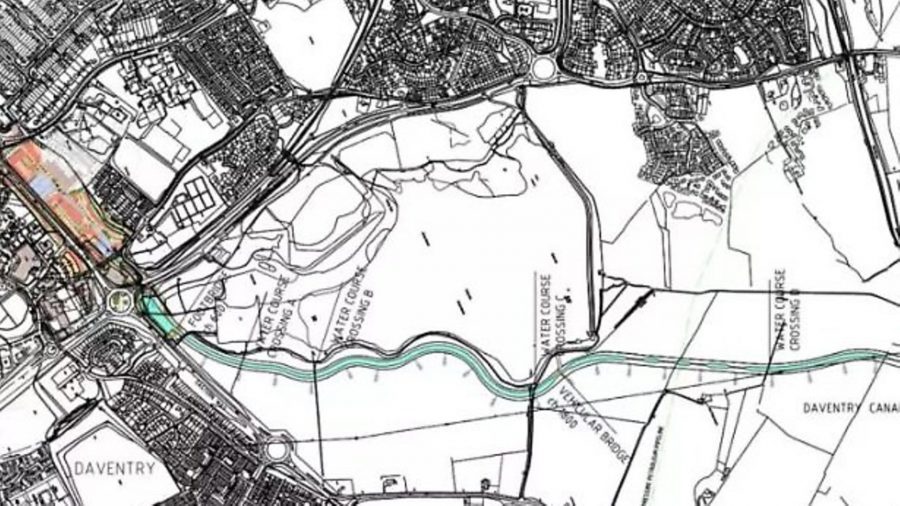 Plans for canal arm in Daventry opposed