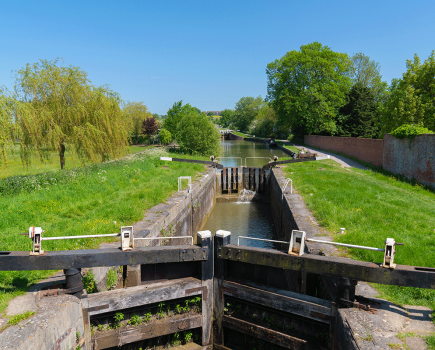 Innovation at canal charity’s lock gate workshops