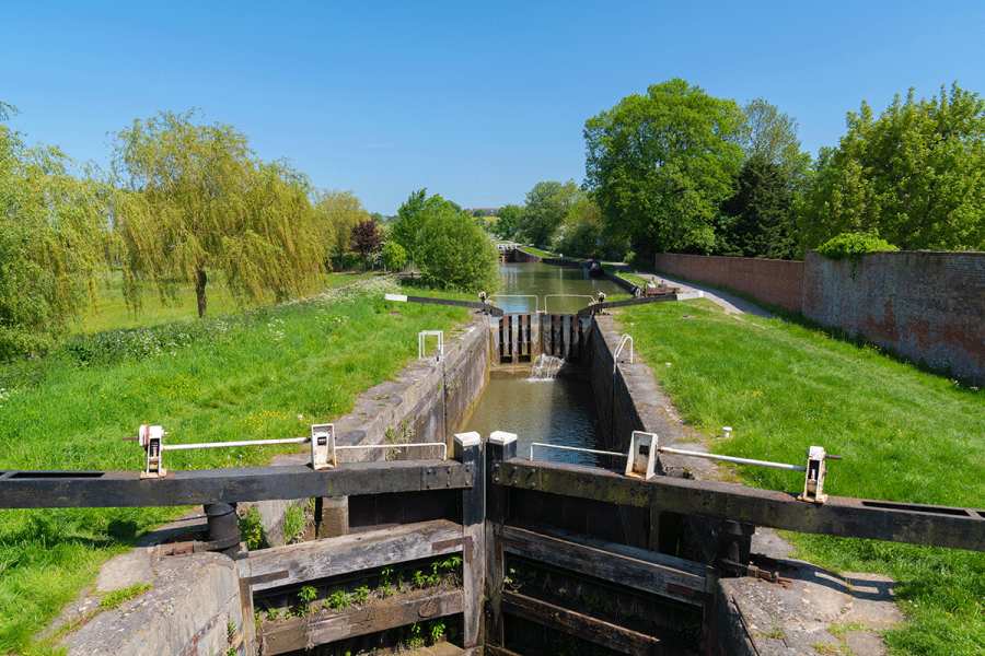 Innovation at canal charity’s lock gate workshops