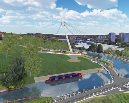 Green light for green bridge on Forth & Clyde Canal