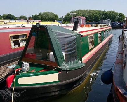 Second-hand canal boats for sale
