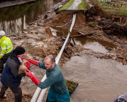 Canals to open up after floods