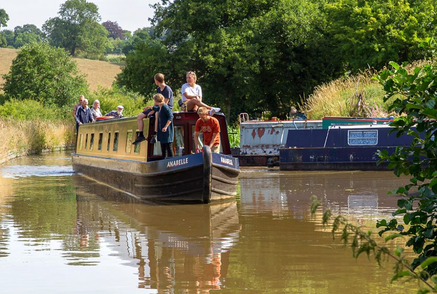 Caldon Canal has re-opened to boats while Hazlehurst Bridge rebuild continues